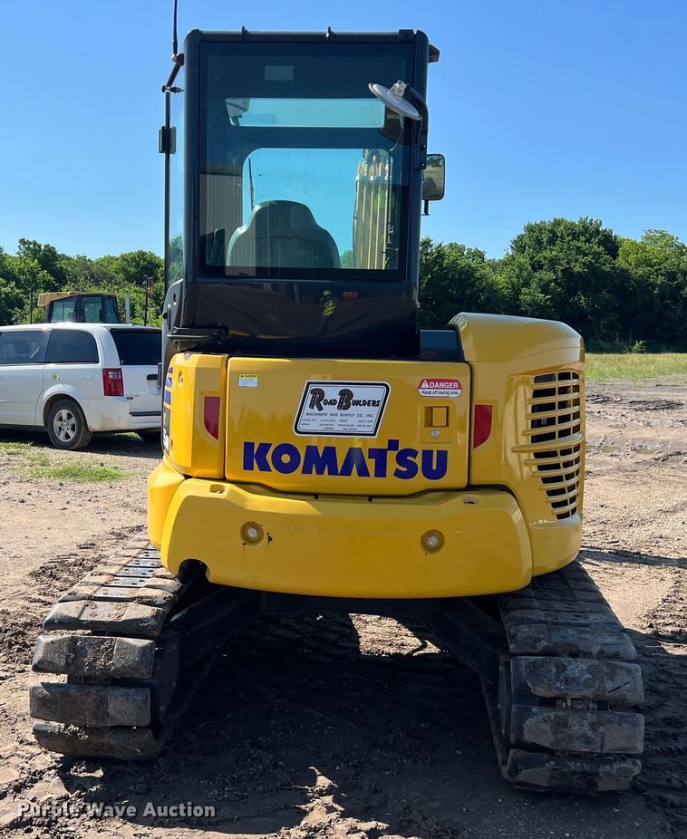 image for item DS3064 2022 Komatsu  PC55MR-5 mini excavator