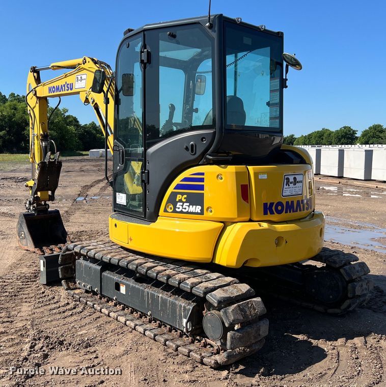 image for item DS3064 2022 Komatsu  PC55MR-5 mini excavator