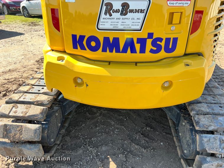 image for item DS3064 2022 Komatsu  PC55MR-5 mini excavator