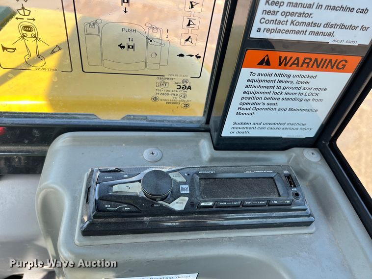 image for item DS3064 2022 Komatsu  PC55MR-5 mini excavator