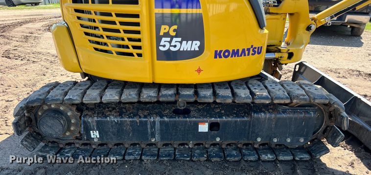 image for item DS3064 2022 Komatsu  PC55MR-5 mini excavator