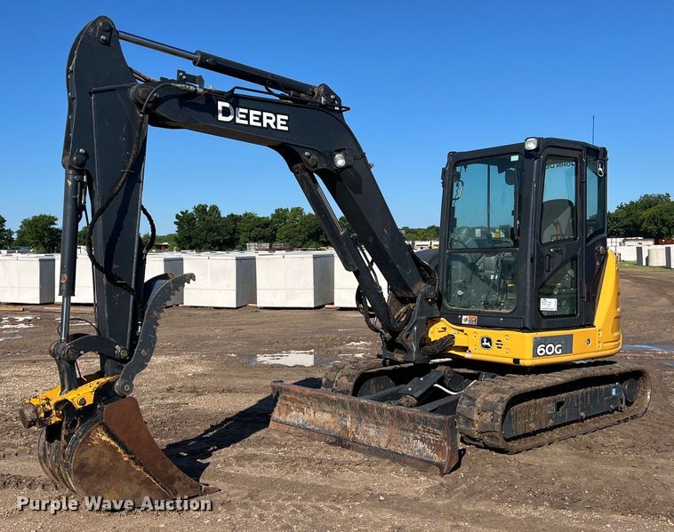 image for item DS3065 2019 John Deere 60G mini excavator