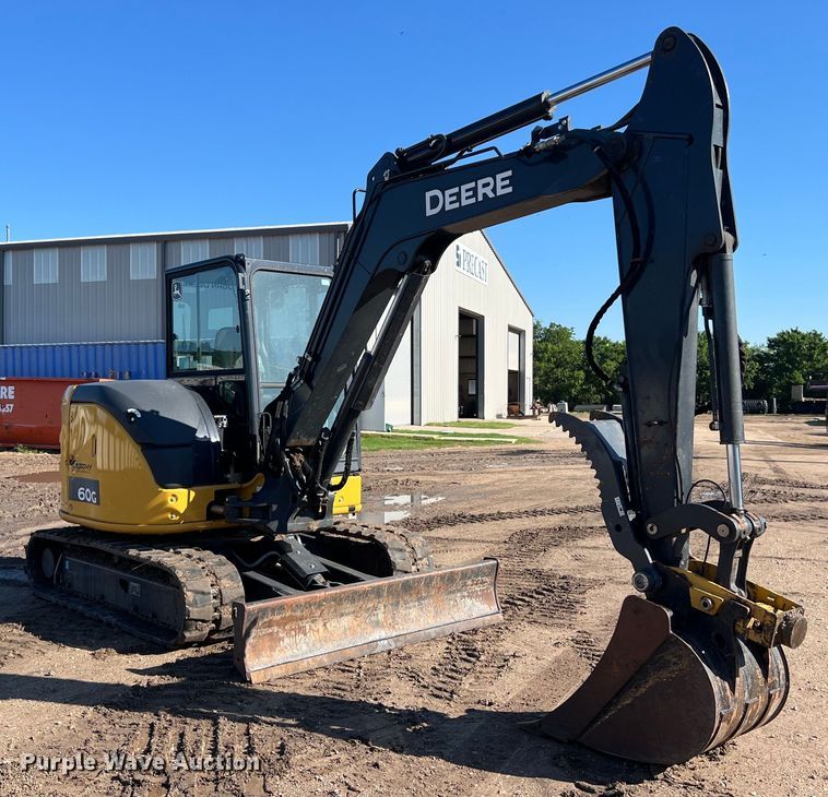 image for item DS3065 2019 John Deere 60G mini excavator