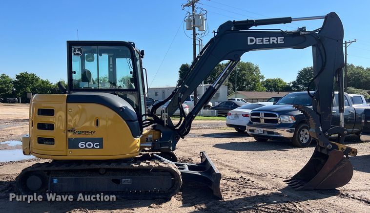 image for item DS3065 2019 John Deere 60G mini excavator