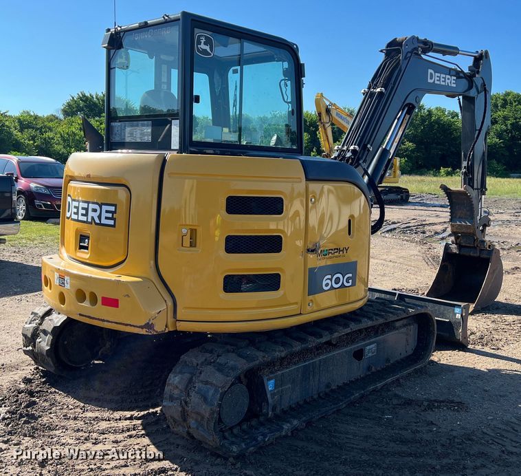 image for item DS3065 2019 John Deere 60G mini excavator
