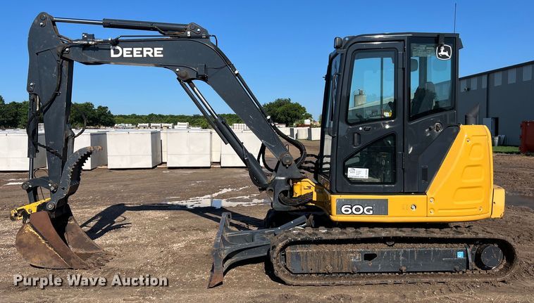 image for item DS3065 2019 John Deere 60G mini excavator