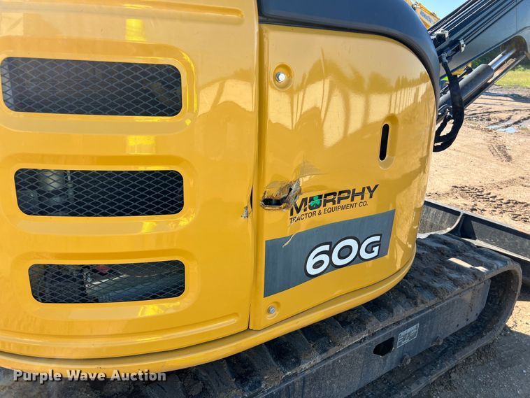 image for item DS3065 2019 John Deere 60G mini excavator