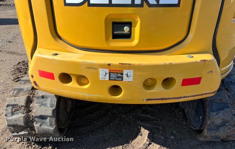 image for item DS3065 2019 John Deere 60G mini excavator