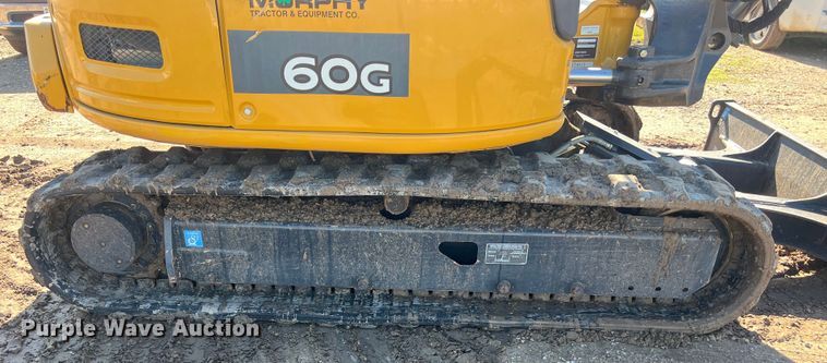 image for item DS3065 2019 John Deere 60G mini excavator
