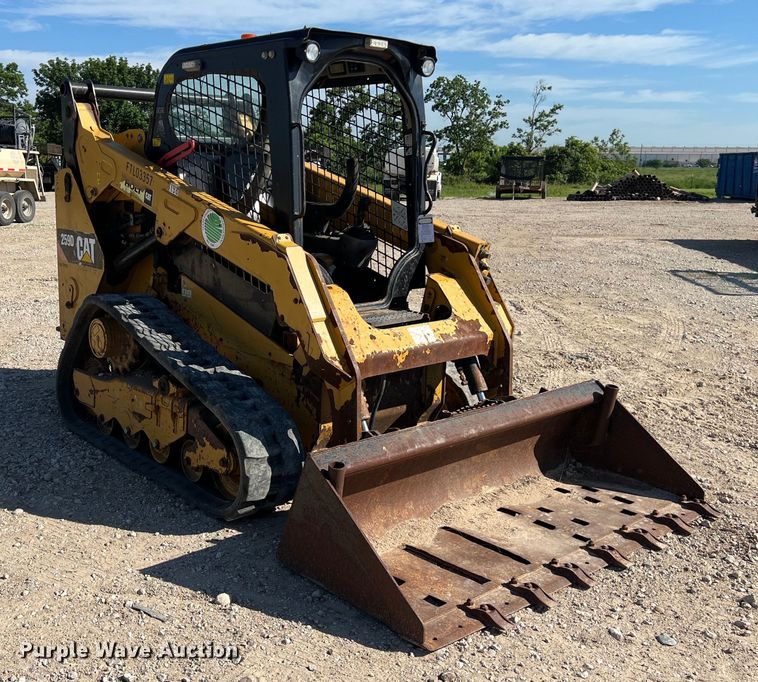 image for item DS3068 2015 Caterpillar 259D tracked skid steer loader