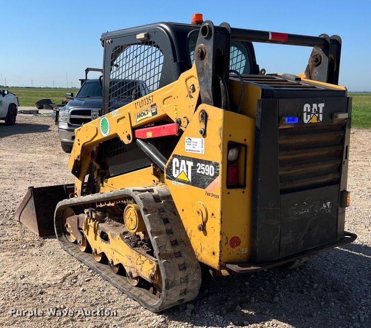image for item DS3068 2015 Caterpillar 259D tracked skid steer loader