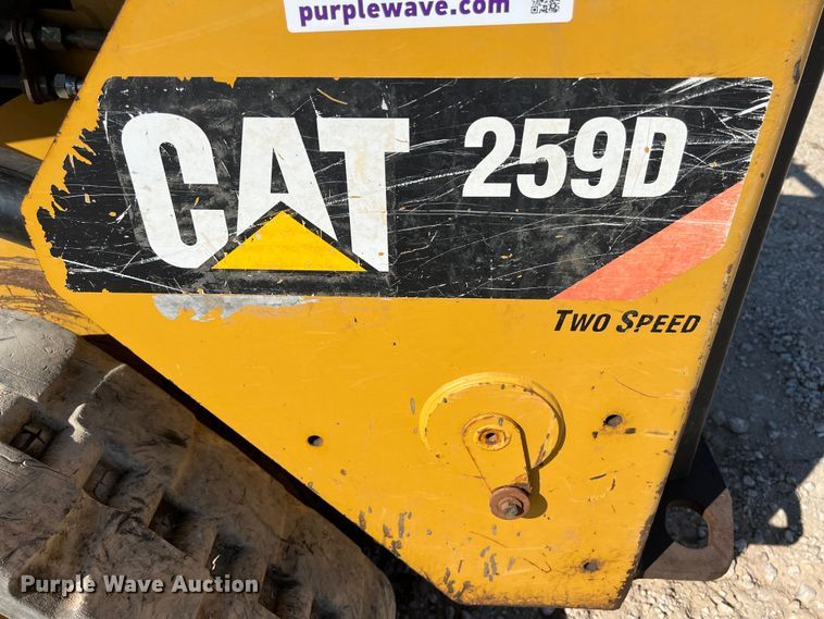 image for item DS3068 2015 Caterpillar 259D tracked skid steer loader