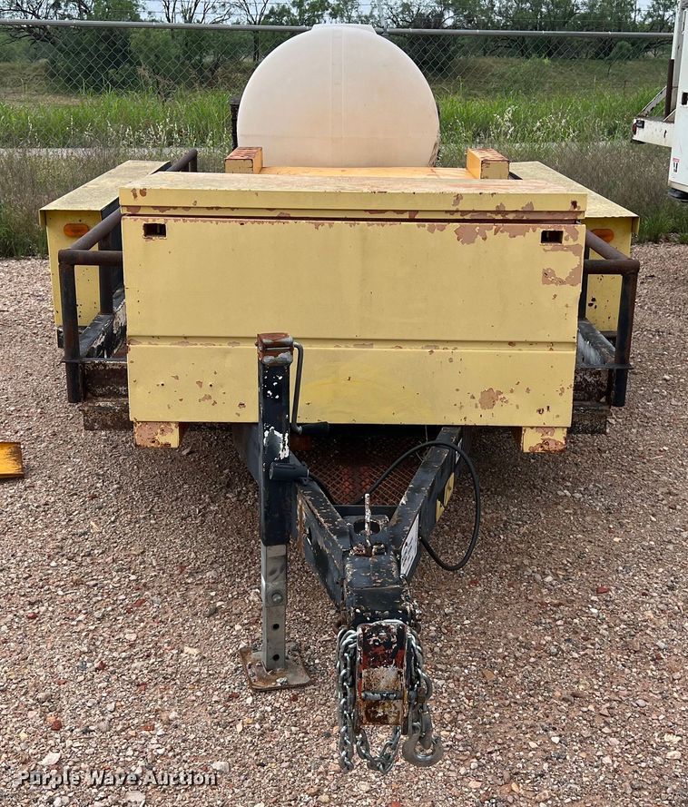 image for item DS3083 Shop built equipment trailer