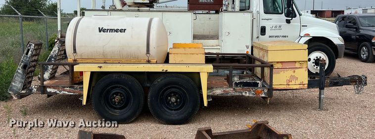 image for item DS3083 Shop built equipment trailer