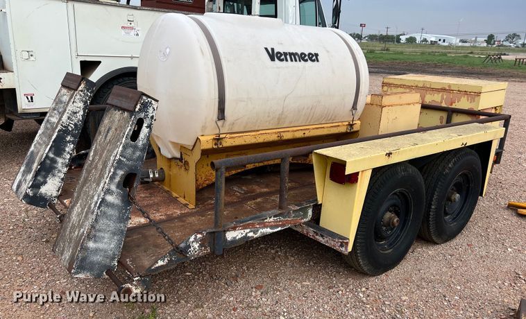 image for item DS3083 Shop built equipment trailer