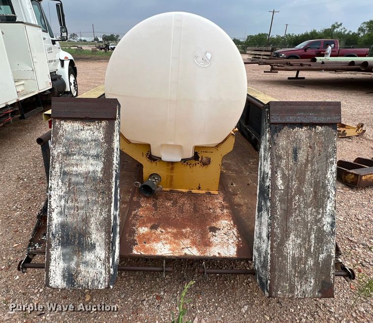 image for item DS3083 Shop built equipment trailer