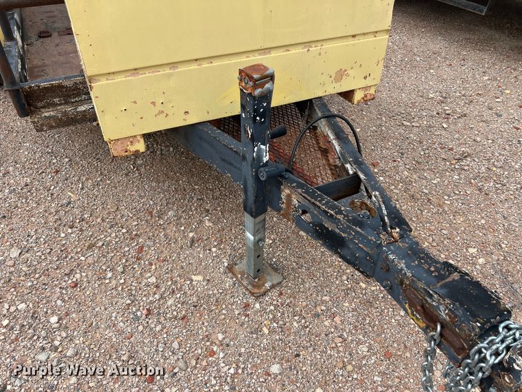 image for item DS3083 Shop built equipment trailer