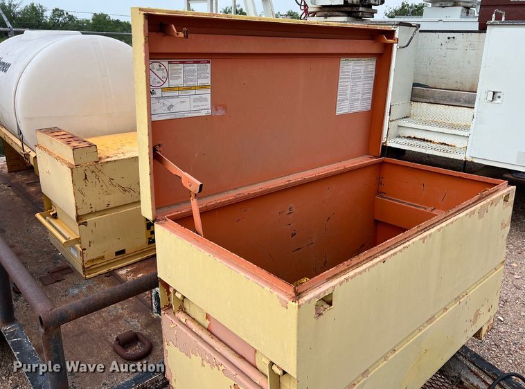 image for item DS3083 Shop built equipment trailer