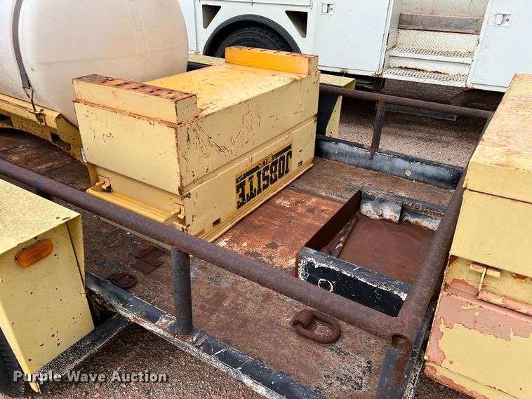 image for item DS3083 Shop built equipment trailer