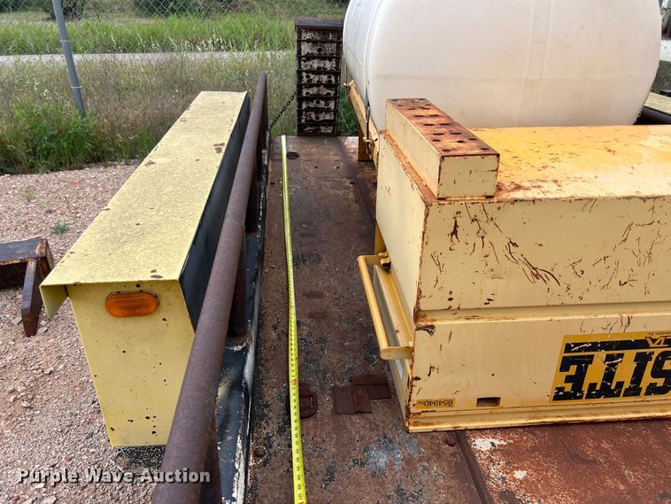 image for item DS3083 Shop built equipment trailer