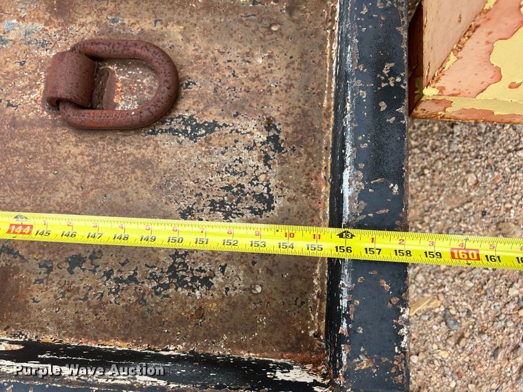 image for item DS3083 Shop built equipment trailer