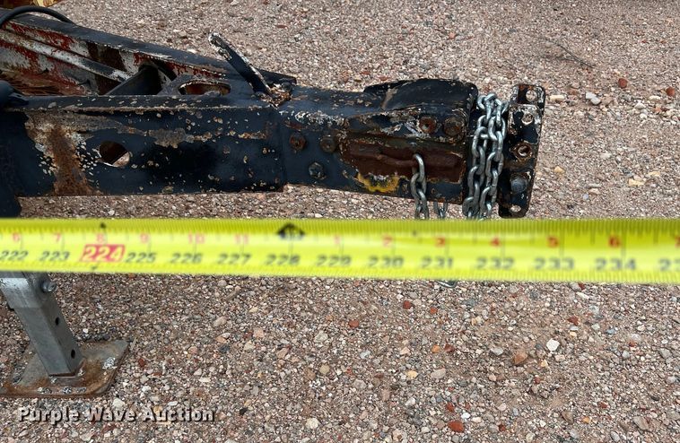 image for item DS3083 Shop built equipment trailer