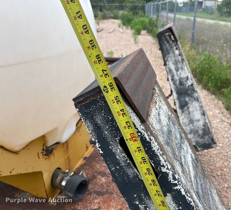 image for item DS3083 Shop built equipment trailer