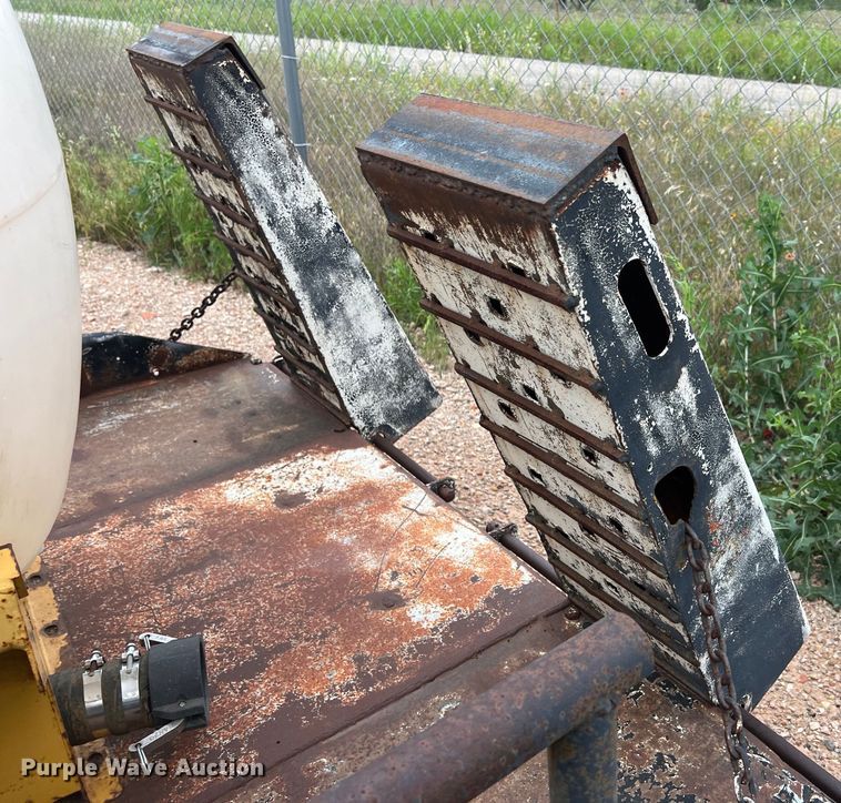 image for item DS3083 Shop built equipment trailer