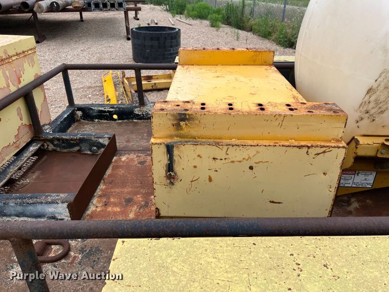 image for item DS3083 Shop built equipment trailer