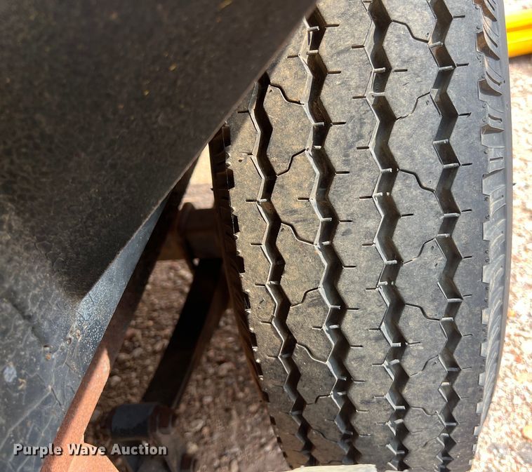 image for item DS3083 Shop built equipment trailer