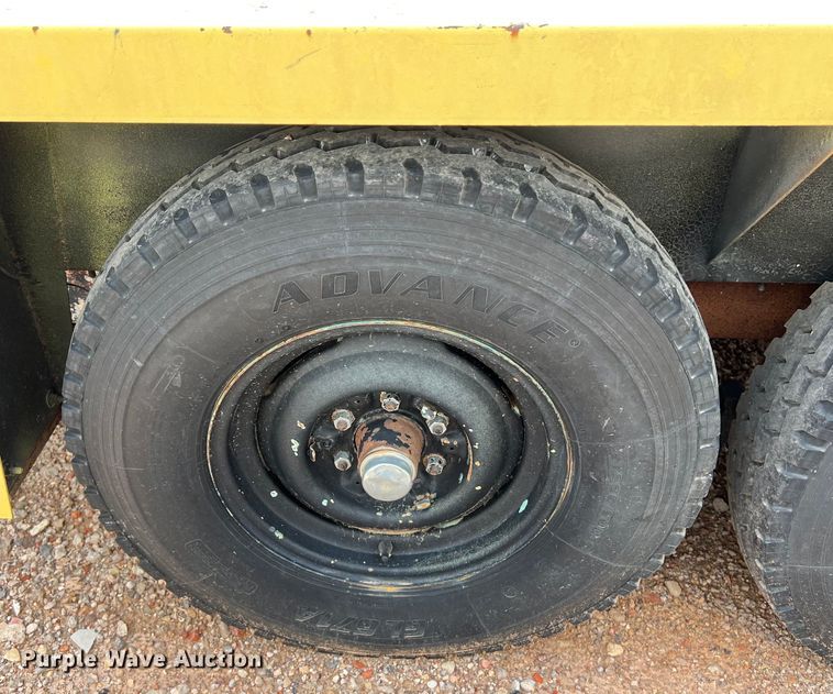 image for item DS3083 Shop built equipment trailer