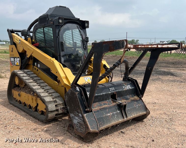 image for item DS3087 2017 Caterpillar 299D2 HXP tracked skid steer loader