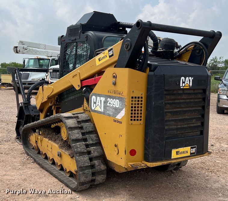 image for item DS3087 2017 Caterpillar 299D2 HXP tracked skid steer loader