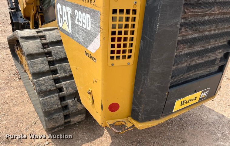 image for item DS3087 2017 Caterpillar 299D2 HXP tracked skid steer loader