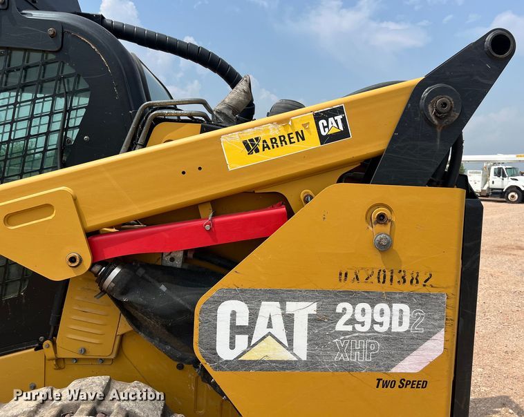image for item DS3087 2017 Caterpillar 299D2 HXP tracked skid steer loader