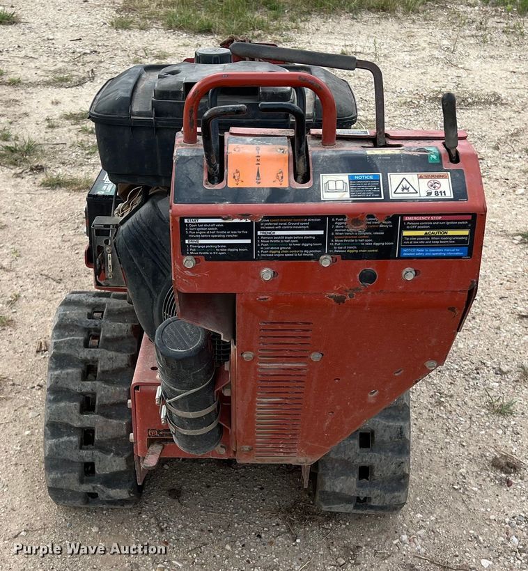 image for item DS3097 2014 Ditch Witch RT16 trencher