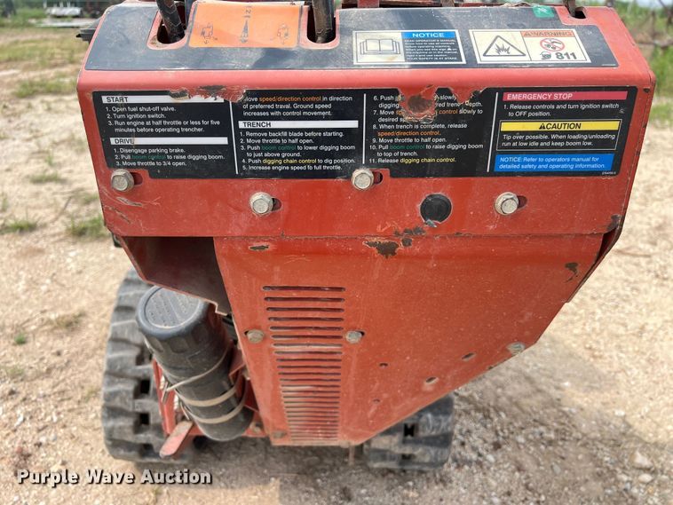 image for item DS3097 2014 Ditch Witch RT16 trencher