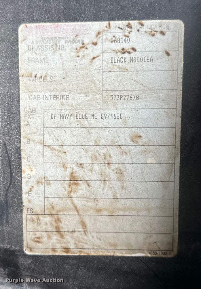 image for item DS4169 2004 Kenworth  T800 dump truck