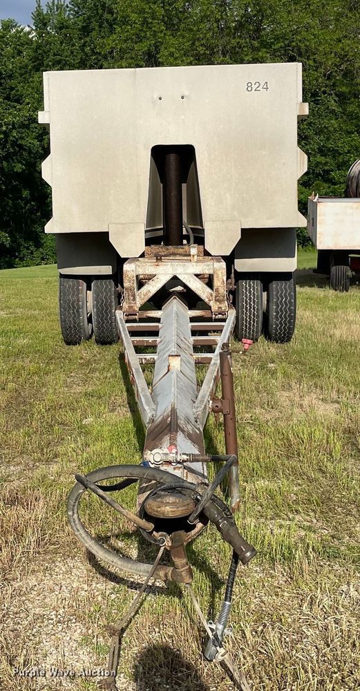 image for item DS5525 2001 Hawkeye end dump pup trailer