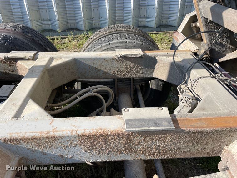 image for item DS5525 2001 Hawkeye end dump pup trailer