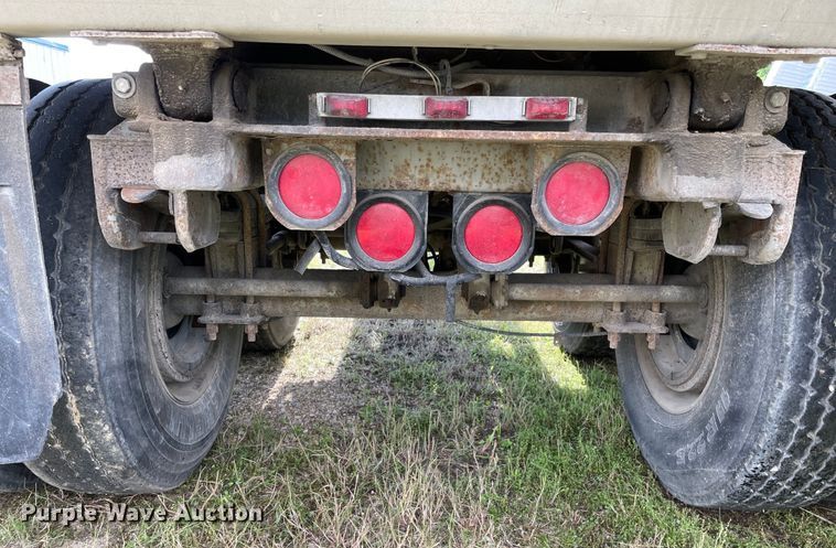 image for item DS5525 2001 Hawkeye end dump pup trailer