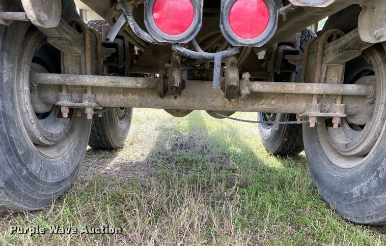 image for item DS5525 2001 Hawkeye end dump pup trailer