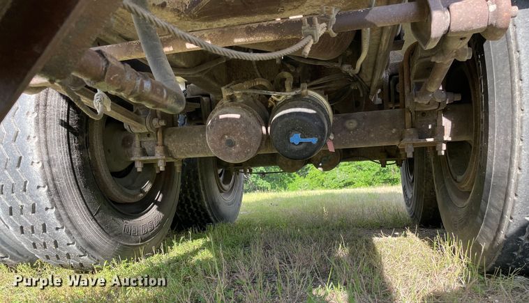 image for item DS5525 2001 Hawkeye end dump pup trailer