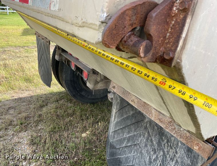 image for item DS5525 2001 Hawkeye end dump pup trailer