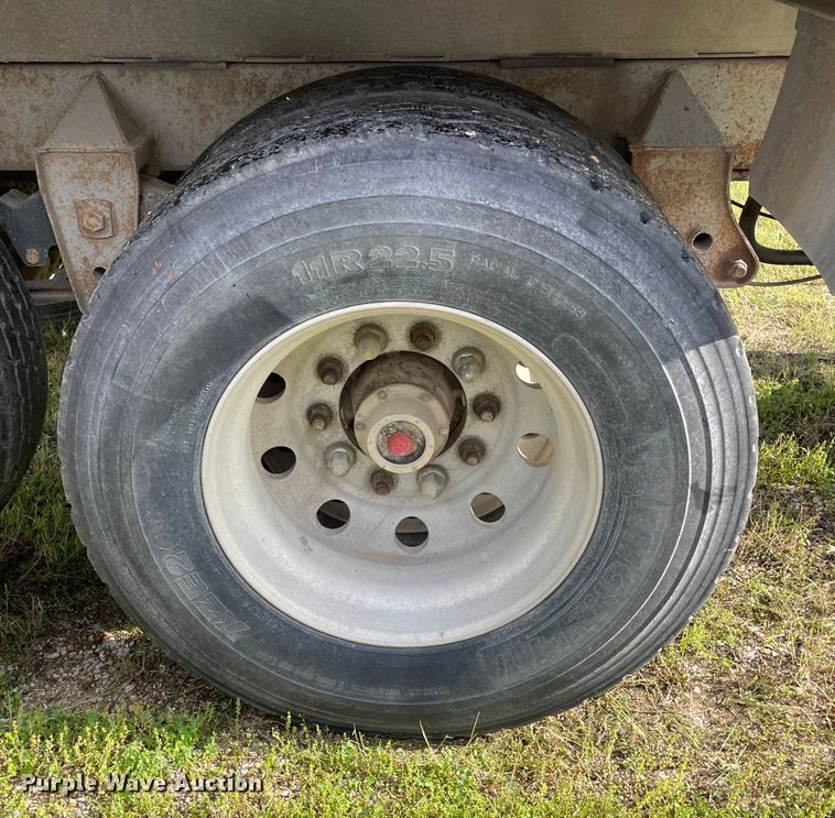 image for item DS5525 2001 Hawkeye end dump pup trailer
