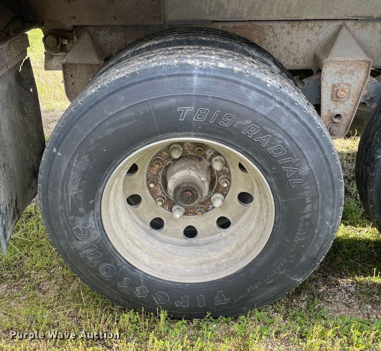 image for item DS5525 2001 Hawkeye end dump pup trailer