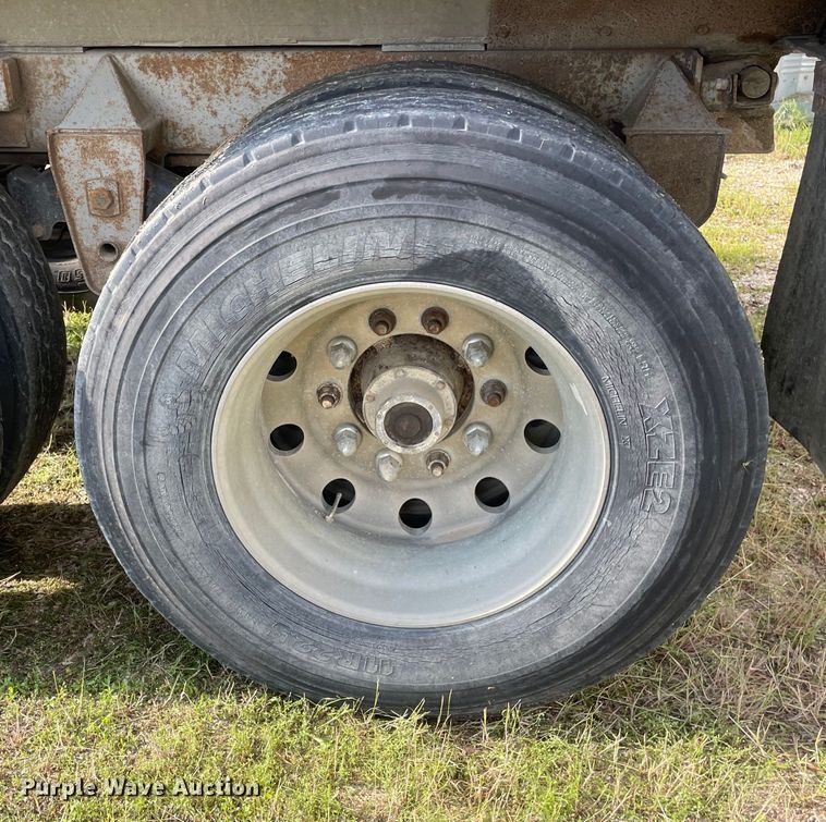 image for item DS5525 2001 Hawkeye end dump pup trailer