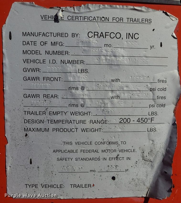 image for item DS7286 Crafco E-Z Pour pothole patcher