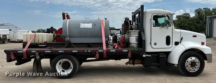 image for item DW5001 2001 Peterbilt 330 flatbed truck