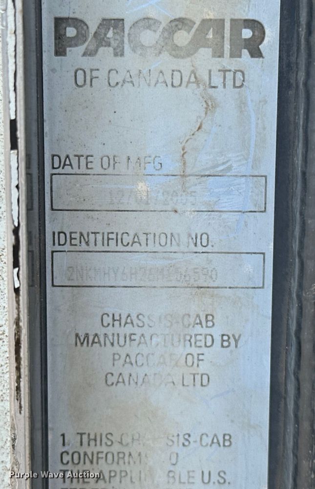 image for item DW5004 2006 Kenworth T300 utility / service truck